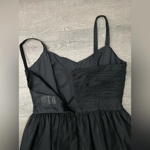 ANTHROPOLOGIE | ANNA SUI DRESS | Color: Black-Gold | Size:12 - Picture 4 of 16